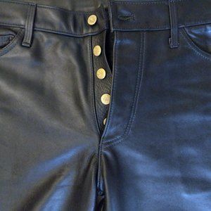 Handmade leather pants